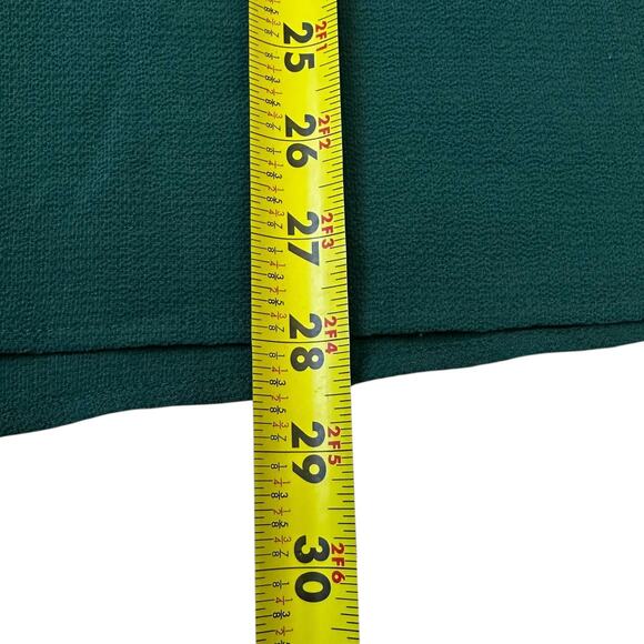 Adrianna Papell Teal Long Sleeve Blouse Women's Plus Size 1X | 68-27 - Picture 5 of 5